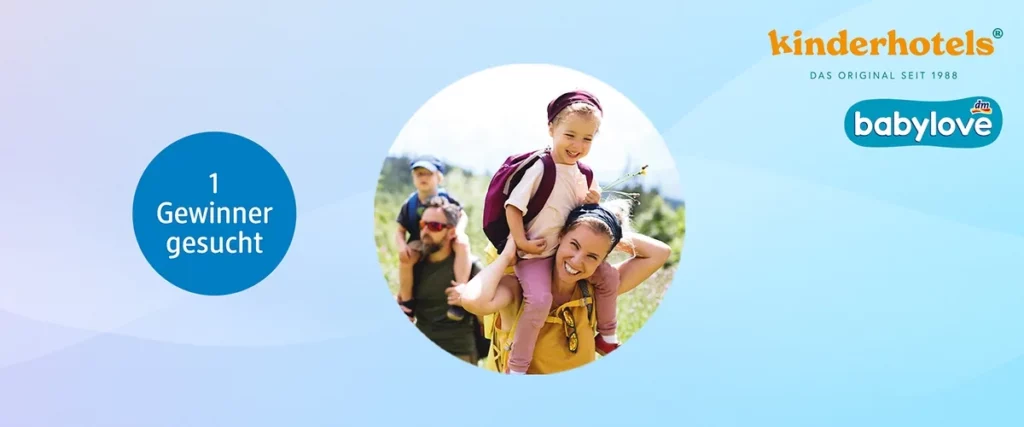 Familienurlaub in den ORIGINAL Kinderhotels Europa zu gewinnen